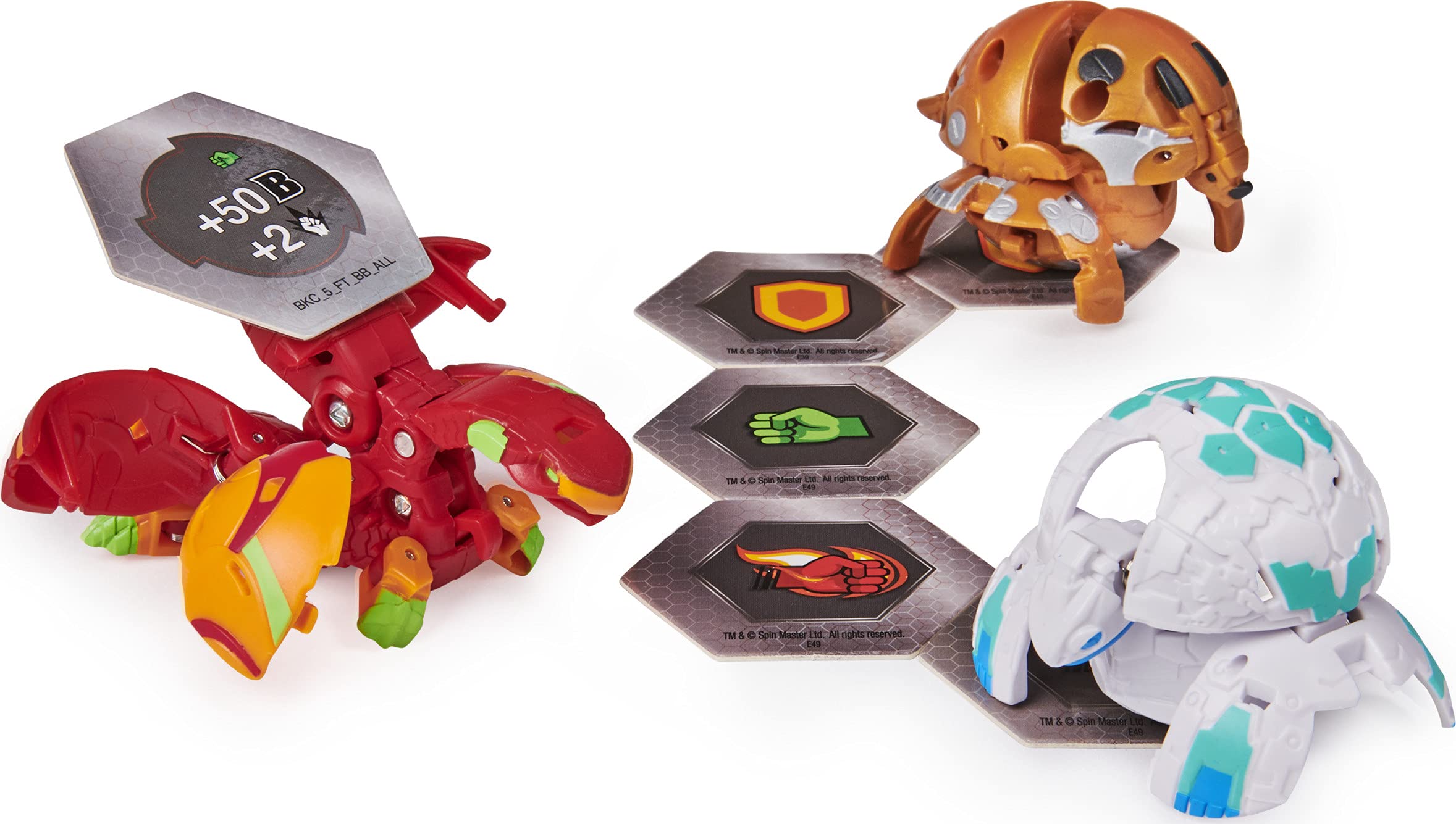Amazon.com: Bakugan Starter Pack 3-Pack, Pyrus Phaedrus